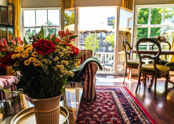 The Balcony At Prinsen Canal Gæstehus Amsterdam
